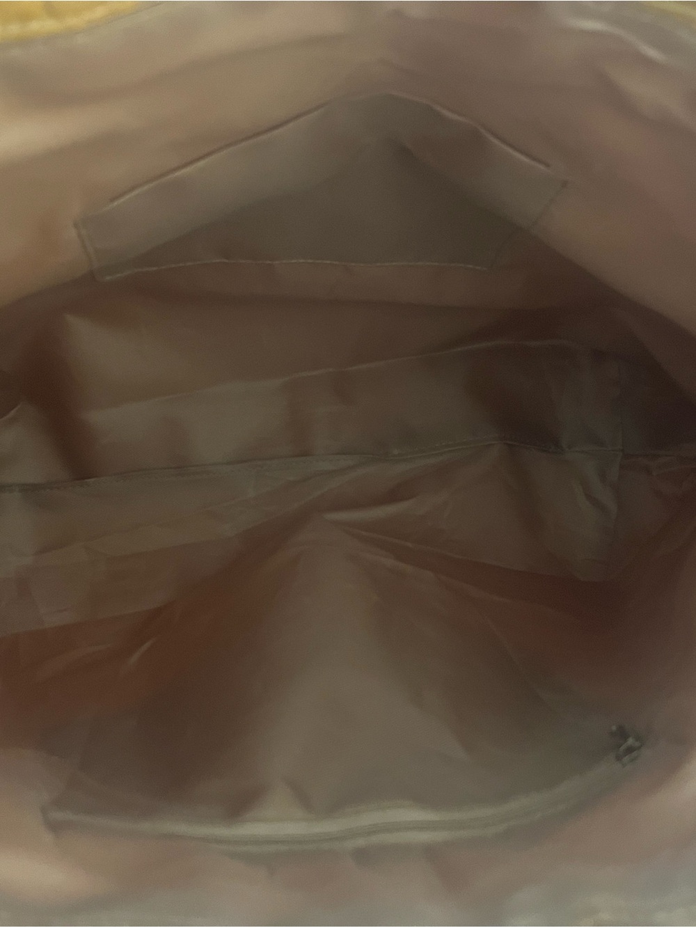 Tote Bag  Leather-Look Tote in Tan - Picture 4 of 11